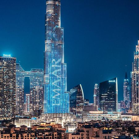 Elite Royal Apartment - Panoramic Full Burj Khalifa, Fountain & Skyline View - Baron Дубай Екстериор снимка