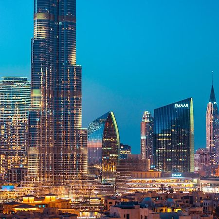 Elite Royal Apartment - Panoramic Full Burj Khalifa, Fountain & Skyline View - Baron Дубай Екстериор снимка