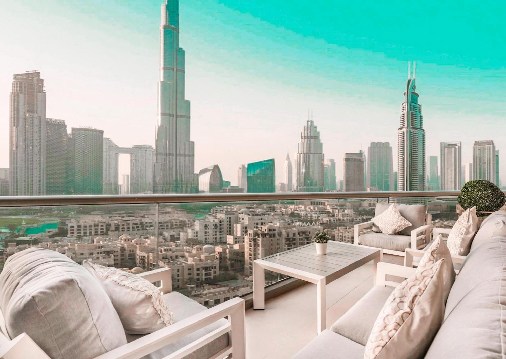 Elite Royal Apartment - Panoramic Full Burj Khalifa, Fountain & Skyline View - Baron Дубай Екстериор снимка